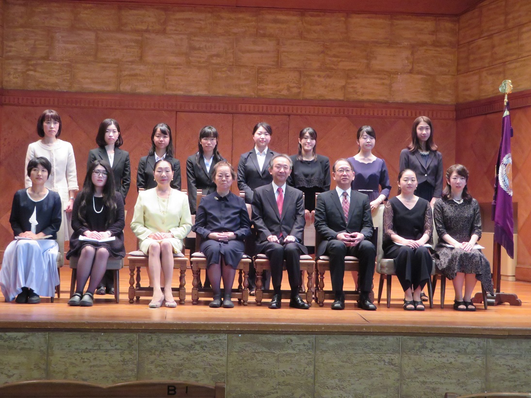 2018年度記念賞授与式を行いました ニュース一覧 神戸女学院大学 Kobe College