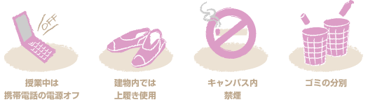 マナー 在学生の方 神戸女学院大学 Kobe College マナー 在学生の方 神戸女学院大学 Kobe College