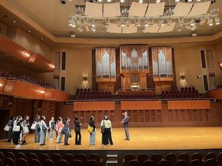 シンフォニーホールを見学